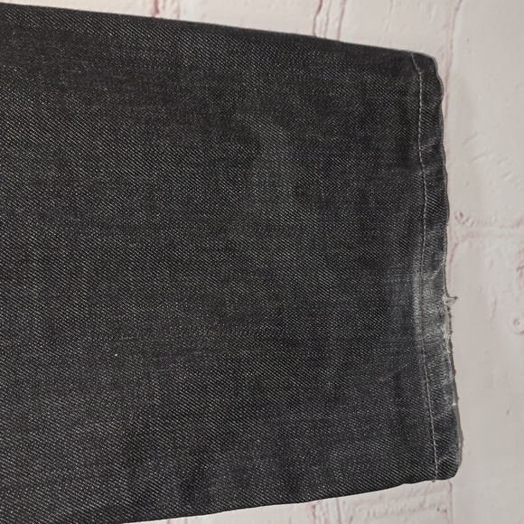 Paige Jeans Melrose Classic Rise Black Denim Stretch Straight Leg Womens Size 30 - Picture 8 of 16